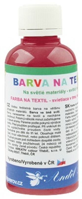 Barva na textil 50g - 20. VÍNOVÁ