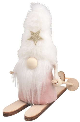 Skřítek na lyžích 11 cm