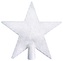 Špice bílá hvězda s perletí 19cm