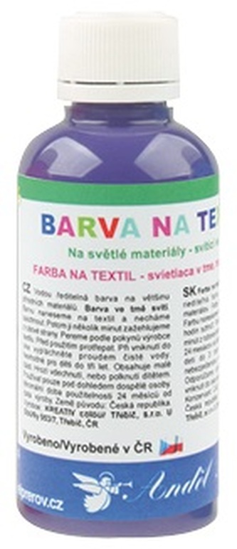 Barva na textil 50g - 5. LILA