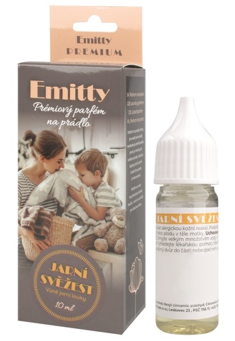 Parfém na prádlo JARNÍ SVĚŽEST 10 ml, 10 dávek Parfém na prádlo JARNÍ SVĚŽEST 10 ml, 10 dávek