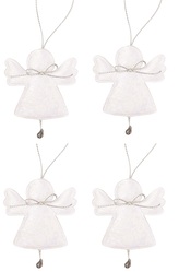 Andílci na zavěšení 7 cm, 4 ks v balení