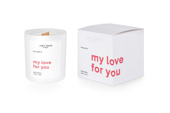 Svíčka s vůní “My love for you”