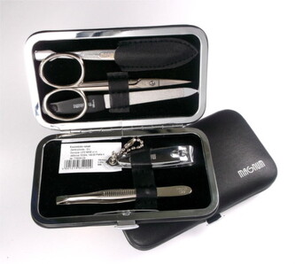 200 MAGNUM manikůrní set černý samet 5 dílný