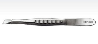 043 MAGNUM pinzeta šikmá 8.0 cm - niklová úprava