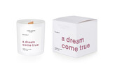 Svíčka s vůní “A dream come true”