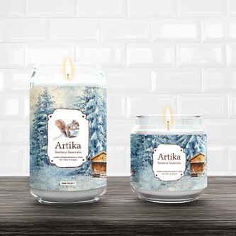 Vonná svíčka Sentiero Innevato malá