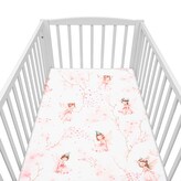 Bavlněné prostěradlo do postýlky New Baby Víly 120x60cm
