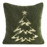 Vánoční polštář XMAS TREE zelená 45x45 cm MyBestHome