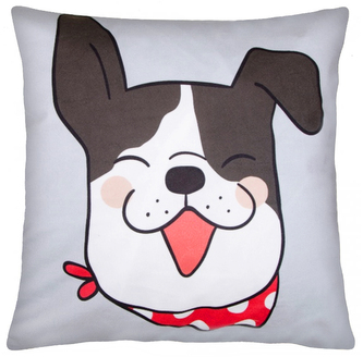 Polštář CUTE PET šedá 40x40 cm