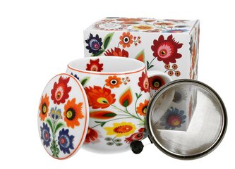 Hrnek na bylinky KVÍTÍ 400 ml