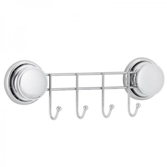 DuraHome Věšák s přísavkou, 4 háčky, TAYRONA 140678, chrom