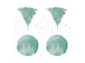 ubrousek P 33x33 vánoční MES101048 2011032