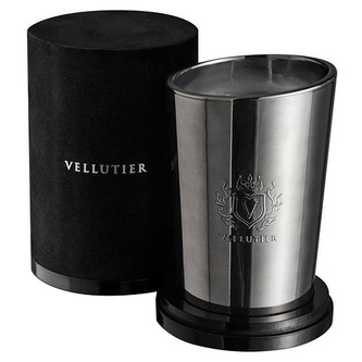 Vellutier Large Candle Prestige - Titanium Black, Large Candle | Black | Edible;Spicy | Titanium Black