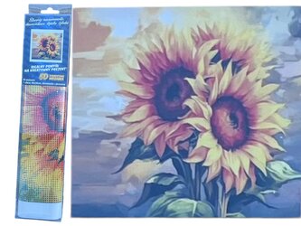 Diamantové malování Slunečnice 30 x 40 cm Diamantové malování Slunečnice 30 x 40 cm