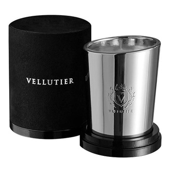 Vellutier Medium Candle Prestige - Platinum Shine, Medium Candle | Silver | Sensual;Woody | Platinum Shine