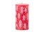 Bolsius Rustic s potiskem Válec 68x130mm Delicated Red svíčka