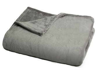 Jerry Fabrics Deka mikroflanel tmavě šedá 150x200 cm