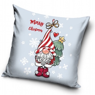 TipTrade Vánoční povlak Vánoční Skřítek 40x40 cm