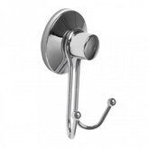 DuraHome Háček s přísavkou, dvojitý, MORENO 53074, chrom