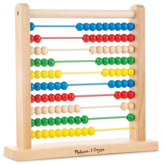 Drewniane liczydło ze 100 koralikami Abacus Melissa & Doug