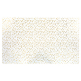Ubrus - zlatý vánoční vzor, 100% polyester, 130 x 220 cm.
