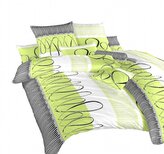 Dadka Povlečení krep Evelína kiwi 240x200, 2x70x90 cm
