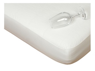 Dadka Nepropustné prostěradlo TENCEL 80x220x20 cm bílé