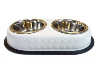 Dvojmiska nerez KRÉMOVÁ 0,35l/13,5cm(24)