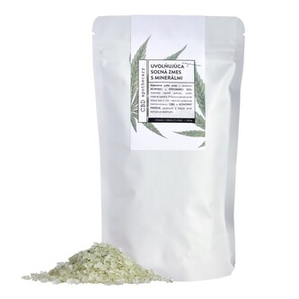 Uvolňující solná směs s minerály CBD 500g CBD apothecary