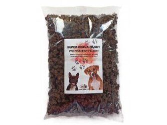 Kostičky jehněčí 2,5kg sáček - poloměkký pamlsek