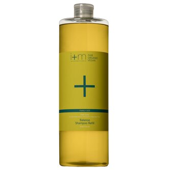 Šampon Rovnováha divokých bylin na mastné vlasy 1l i+m Naturkosmetik