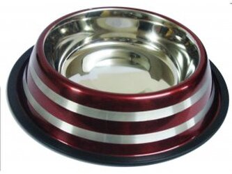 Miska nerez LINE červená 1,55l/22cm(48)