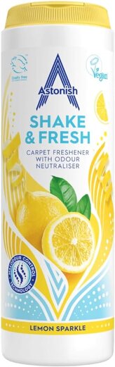 Osvěžovač koberců Shake & Fresh s vůní citronu 400g Astonish