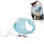 flexi Puppy S pásek, 2m/12kg, světle modrá