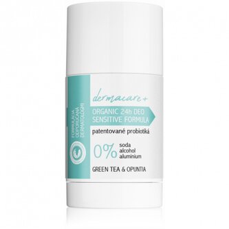 Organický deodorant 24h s prebiotiky a probiotiky s vůní zeleného čaje a opuncie 75ml Soaphoria