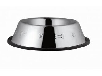 Miska nerez s gumou KOSTIČKY 0,7l/17cm (72)