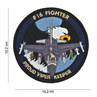 Nášivka textilní 101 Inc F16 Proud Viper Keeper - barevná