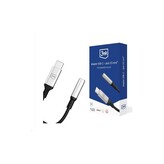 3mk Adaptér USB-C/Jack 3,5mm (samice) 0,15m černý