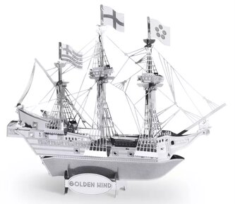 METAL EARTH 3D puzzle Loď Golden Hind