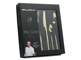 CUTLERY RITZ GOLD FLOCK 16KS