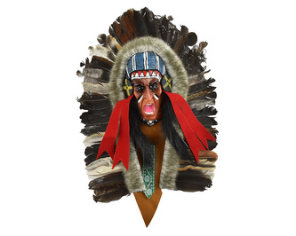 Závěsná dekorace Indiánský náčelník 30 cm - var. M