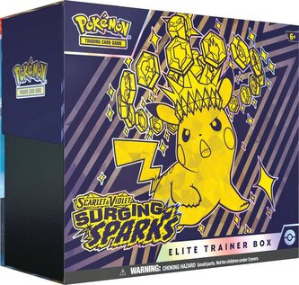 Pokémon TCG: Scarlet & Violet 08 Surging Sparks - Elite Trainer Box
