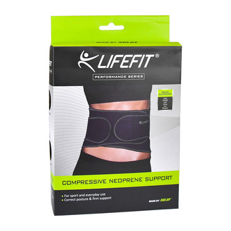 Neoprenová Bandáž LIFEFIT® BN511 Záda s dopínáním