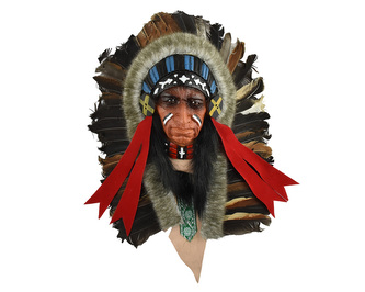 Závěsná dekorace Indiánský náčelník 30 cm - var. R