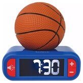 Budík s nočním 3D světlem Basketball