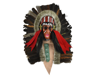 Závěsná dekorace Indiánský náčelník 30 cm - var. N Závěsná dekorace Indiánský náčelník 30 cm - var. N