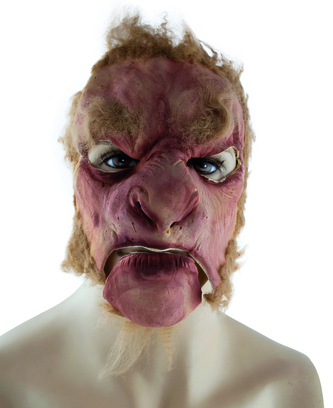 Latexová maska Big Foot