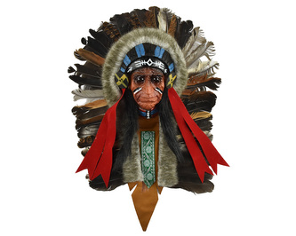 Závěsná dekorace Indiánský náčelník 30 cm - var. V