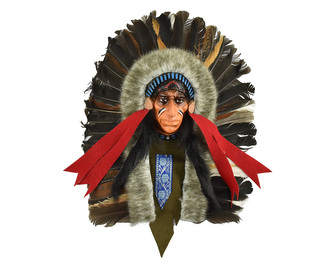 Závěsná dekorace Indiánský náčelník 25 cm - var. T